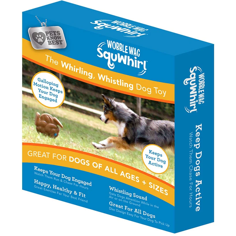 Pet Knows Best™ SquWhirl™ Dog Toy - Fun Whistling Disc for Endless Playtime - Image 2