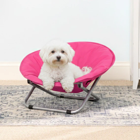 Pet Moon Chair Bed Foldable Indoor Outdoor Elevated Adjustable Height - Image 11