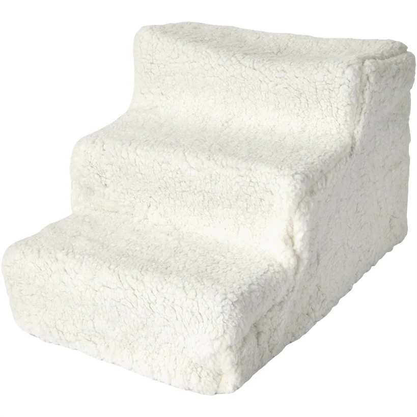 Pet ParadeĀ® Three Step Stairs Dog and Cat Easy Access To Beds Couch - Image 4