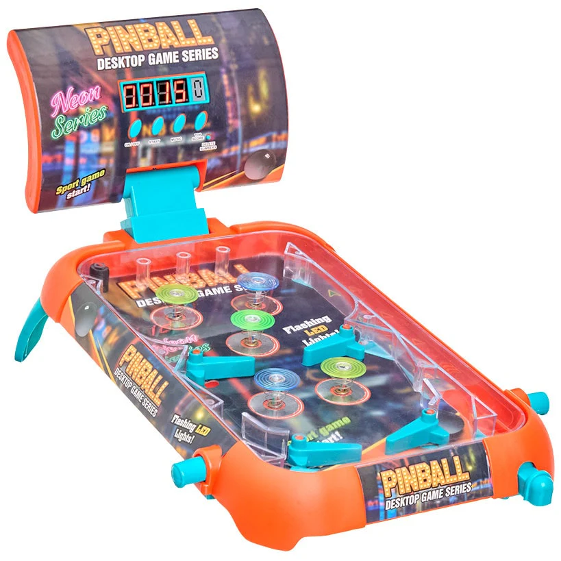 Pinball Table with Light and Sound-Arcade Action with Dual Flipper Controls - Image 4