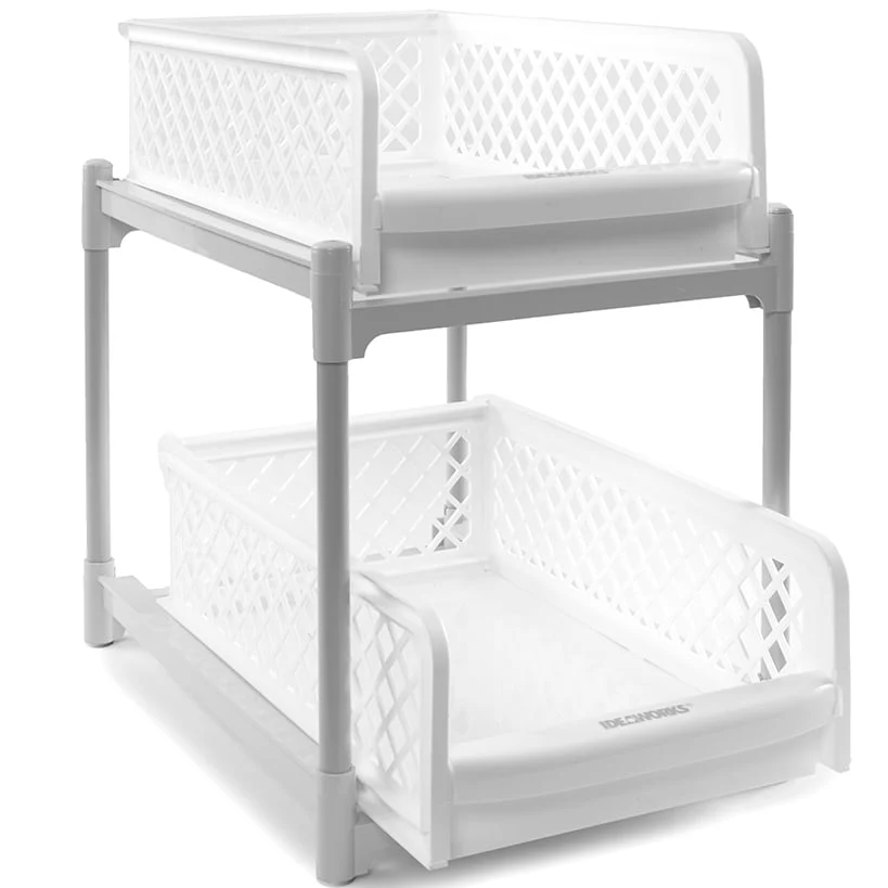 Plastic Sliding Drawer Cabinet Baskets - Image 4