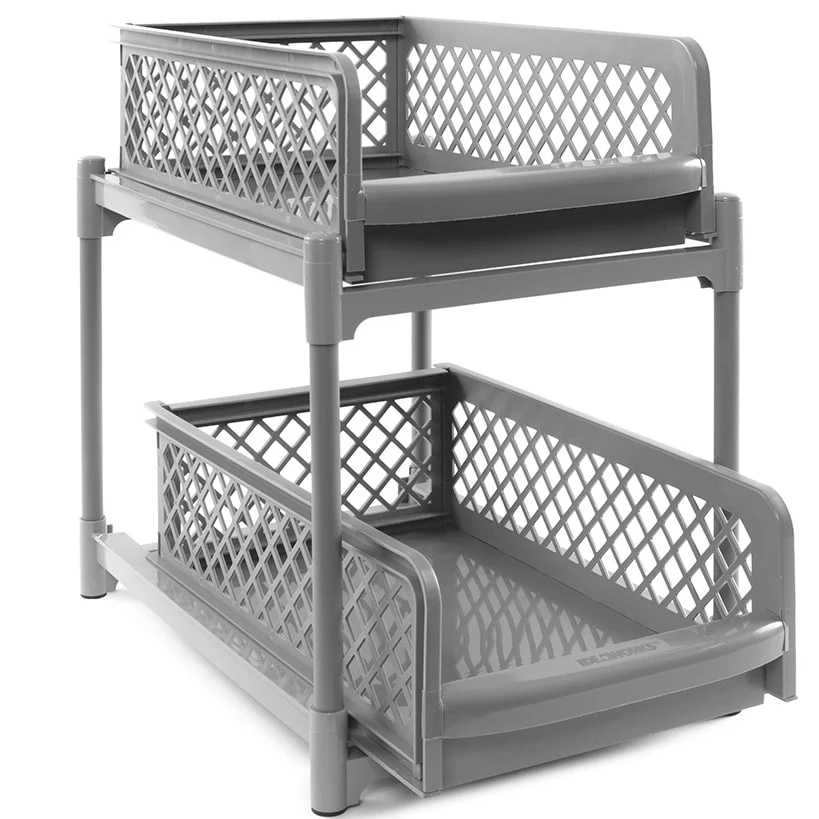 Plastic Sliding Drawer Cabinet Baskets - Image 8