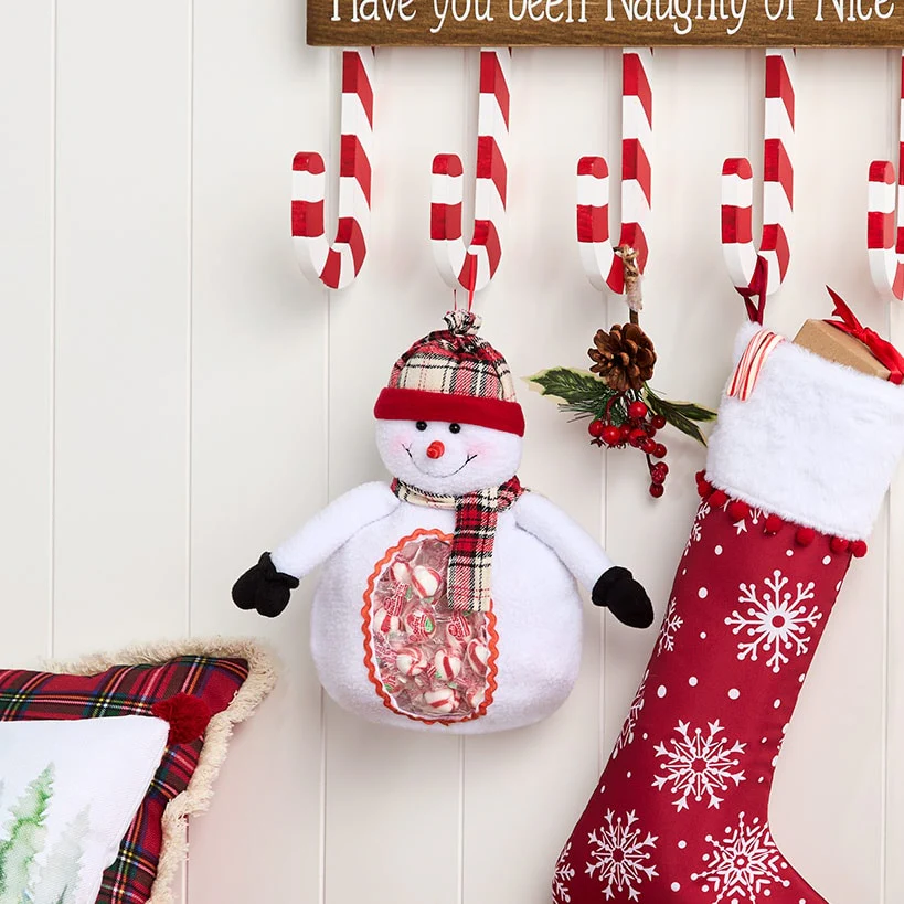 Plush Holiday Candy Treat Bag - Image 5