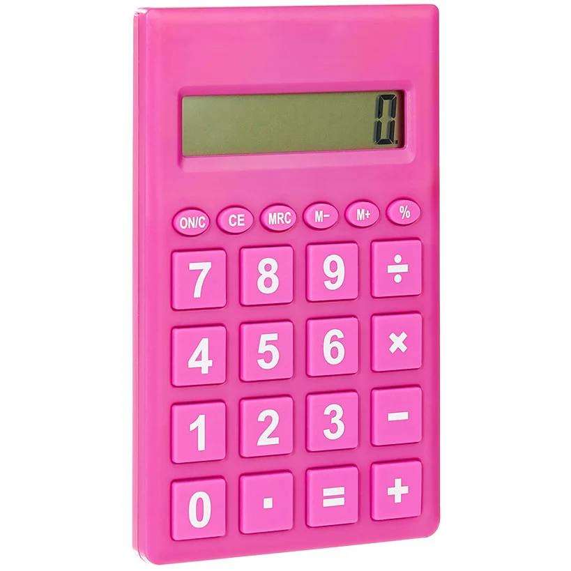 Pocket Calculator with Large Read Out 8 Digit Display - Image 2