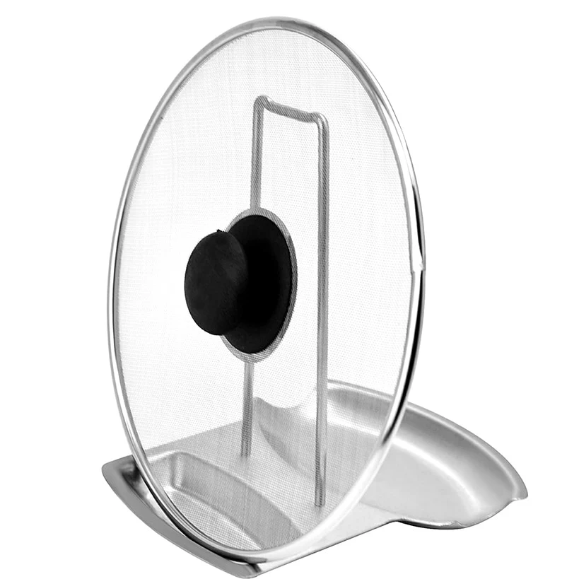 Pot Lid Holder and Spoon Rest Holder Stainless Steel - Image 2