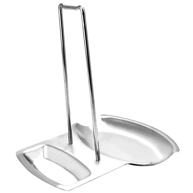 Pot Lid Holder and Spoon Rest Holder Stainless Steel - Image 4