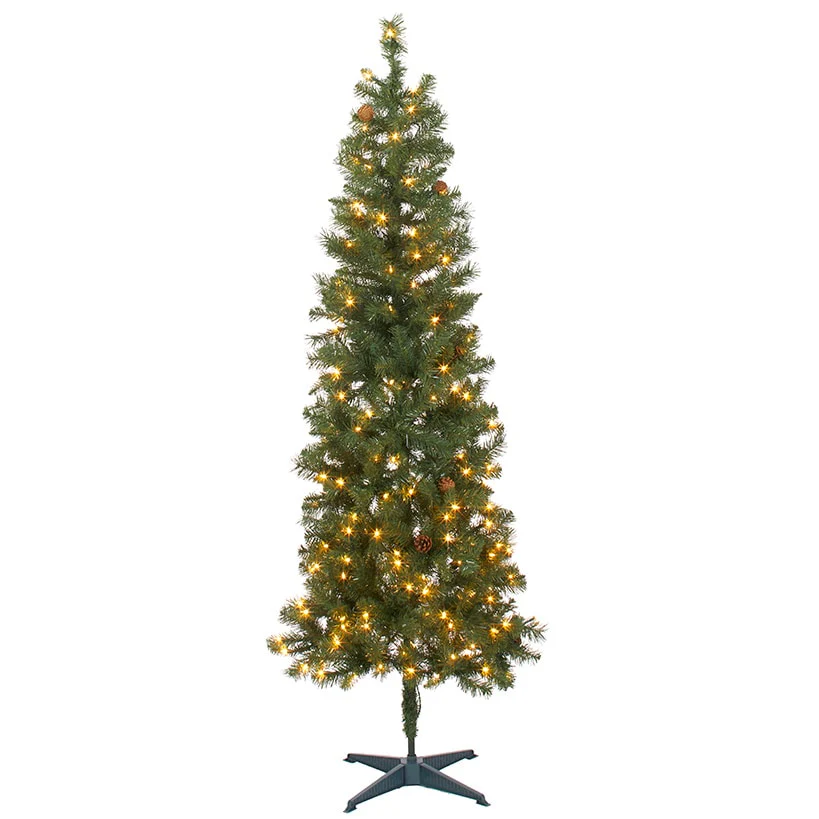Prelit Slim Christmas Tree - 7 Ft - Image 6