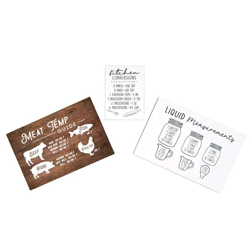 Refrigerator Door Magnet with Guides - Set of 3 - Image 2