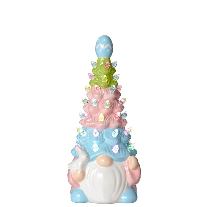 Retro Easter Lighted Gnome Tree - Small or Large - Image 4