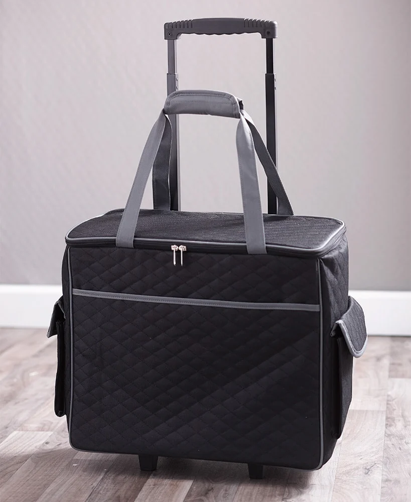 Rolling Sewing Machine Storage and Transport Tote - Image 5