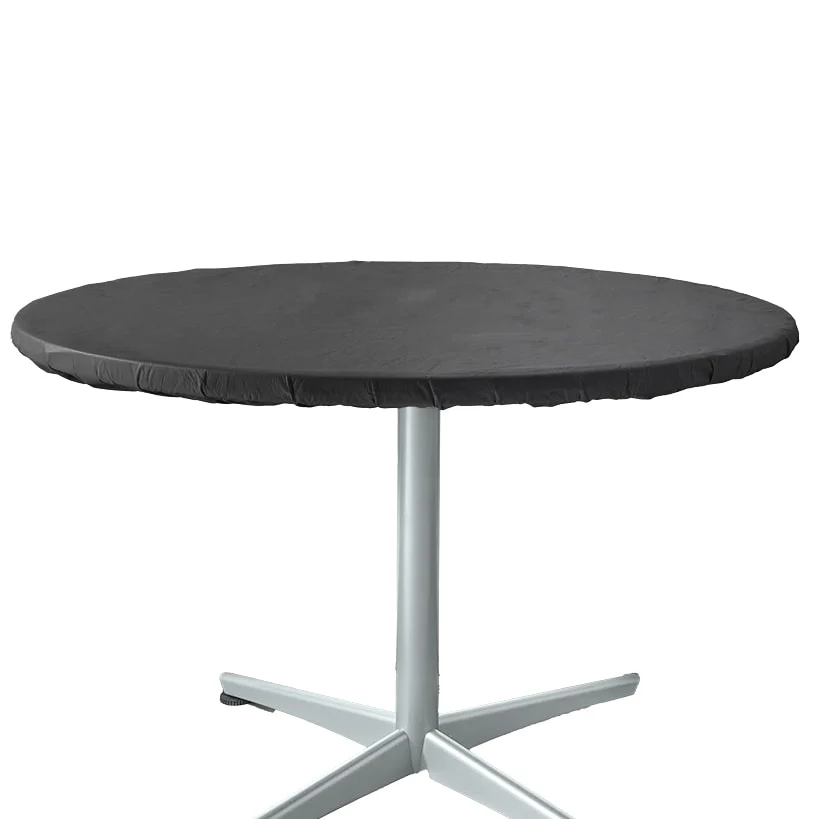Round Solid Color Custom Fit Tablecloth - Image 3