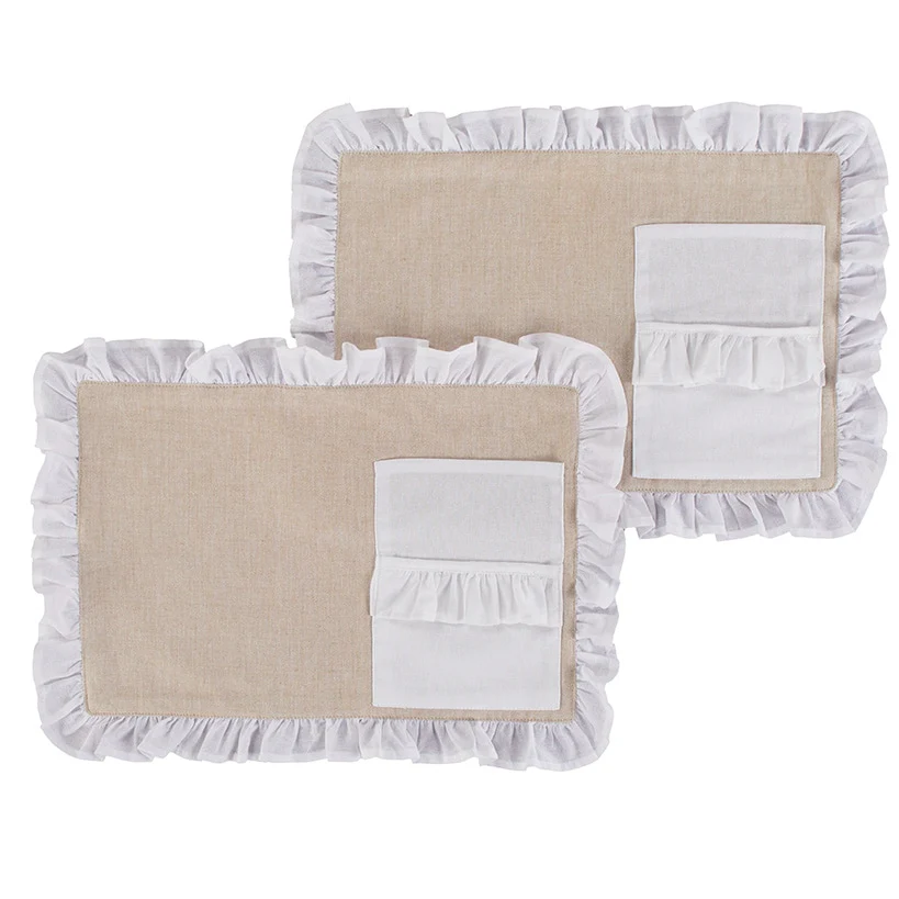 Ruffled Table Runner or Placemats - Image 6
