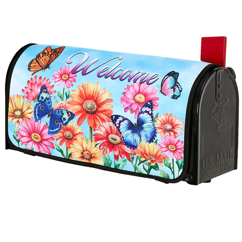 Seasonal Spring Ladybug or Butterfly Mailbox Cover - Image 4