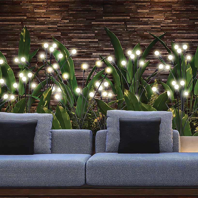 Sensor Brite® Solar Powered Adjustable Garden Firefly Lights-Set Of 2 - Image 5