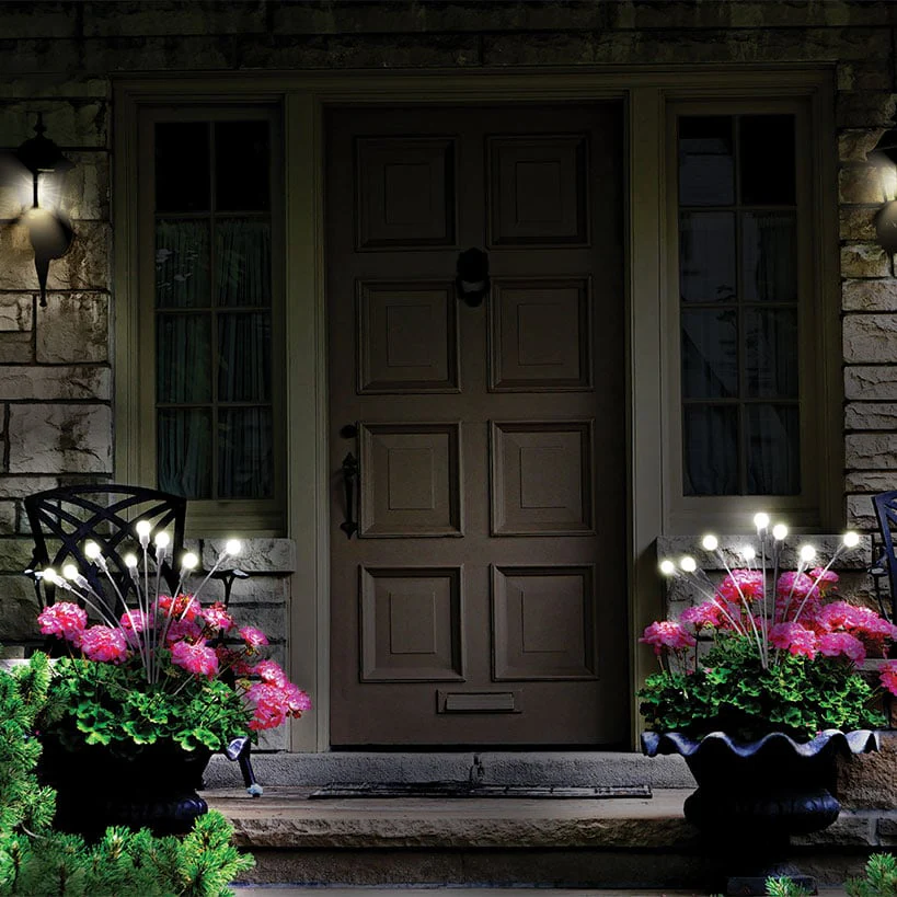 Sensor Brite® Solar Powered Adjustable Garden Firefly Lights-Set Of 2 - Image 6