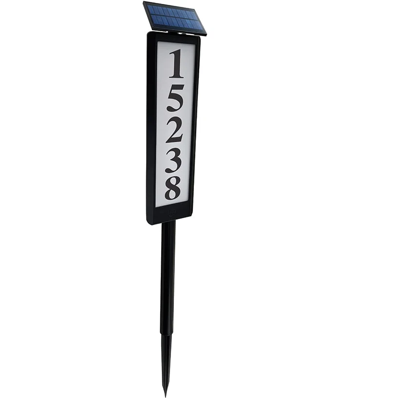 Sensor Brite® Solar Powered, Adjustable, House Address LED Light - Image 2