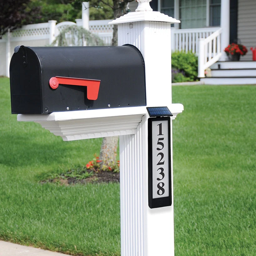 Sensor Brite® Solar Powered, Adjustable, House Address LED Light - Image 6