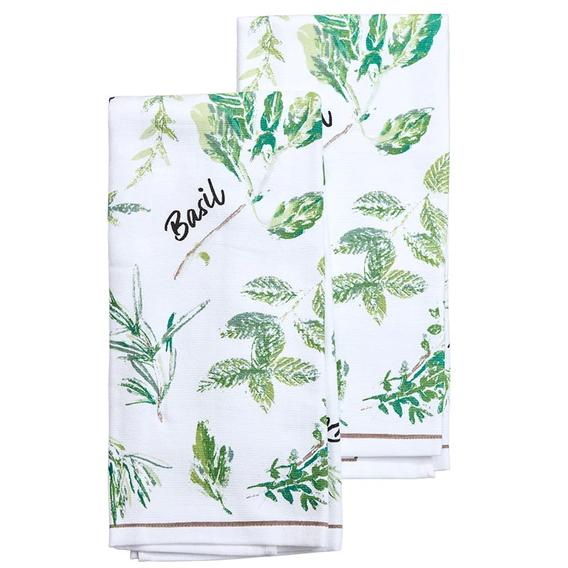 Set of 2 Cotton Kitchen Towels - Image 3