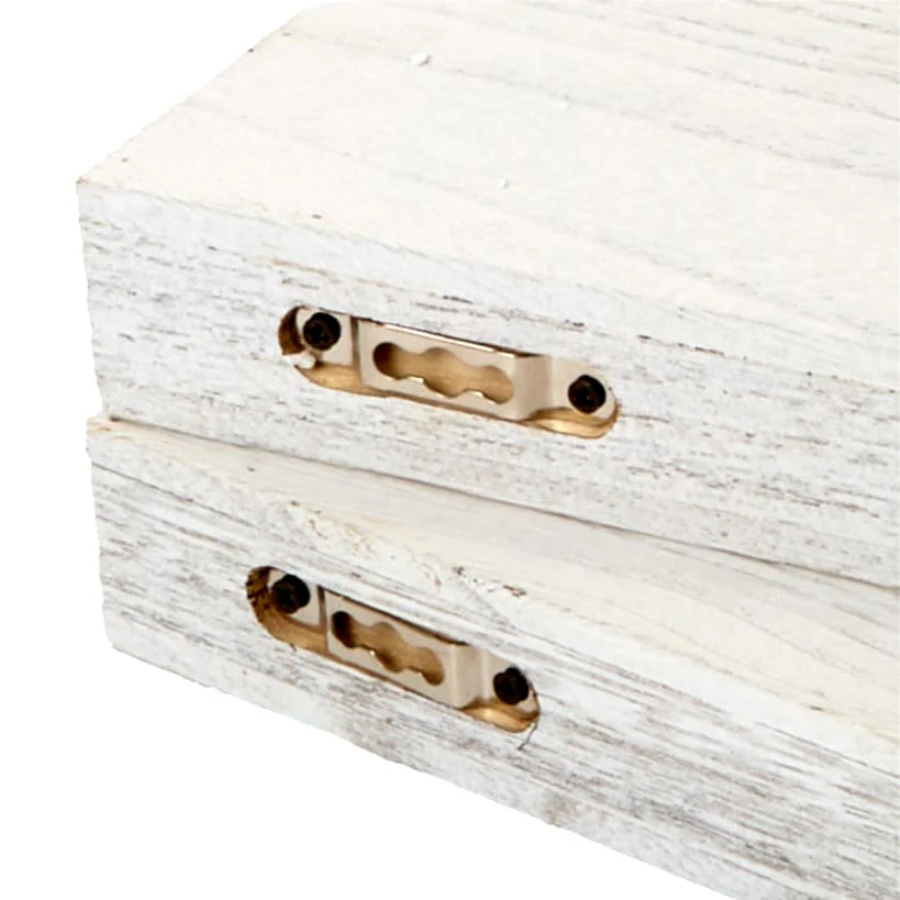 Set of 2 Floating Wall Shelves - Image 2
