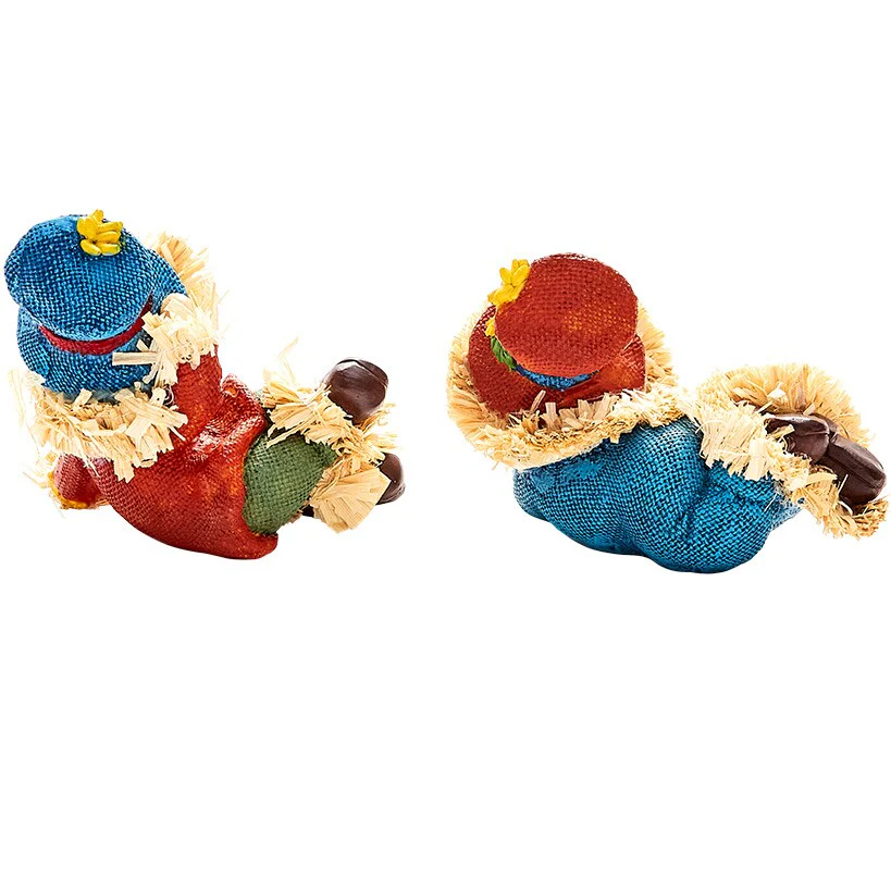 Set of 2 Harvest Scarecrow Pals Table Decor - Image 2