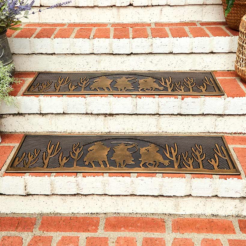 Set Of 2 Home on the Range Stair Treads or Doormat - Image 3
