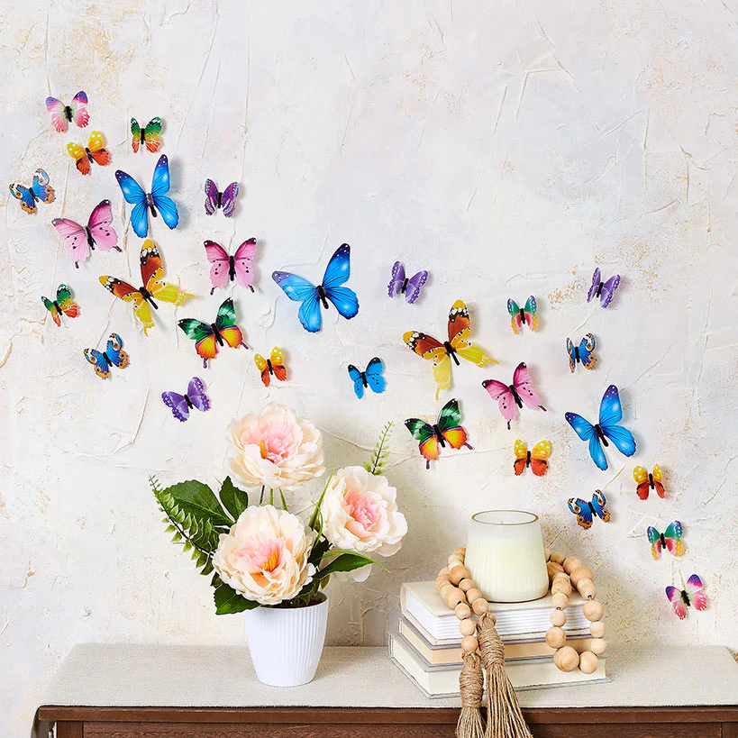 Set of 24 Glow-in-the-Dark Butterflies-Magical Wall Decorations - Image 6