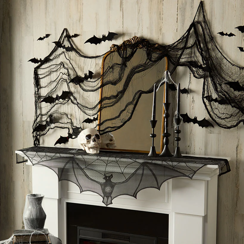 Set of 3 Creepy Halloween Fabrics - Image 2