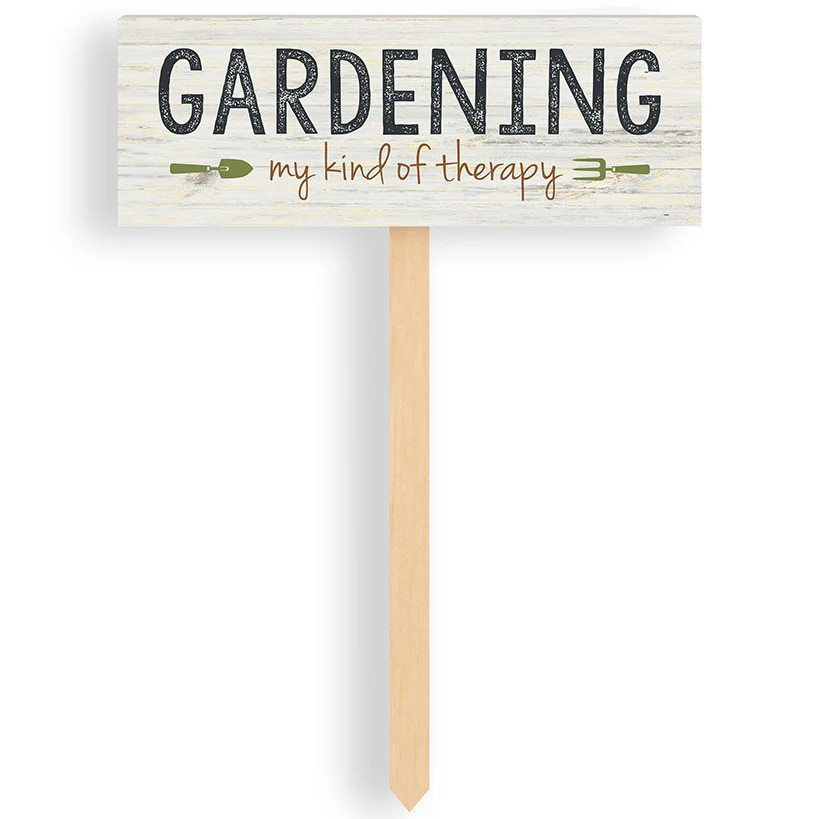 Set of 3 Fun Garden Signs with Sayings for Planters and Beds - Image 4