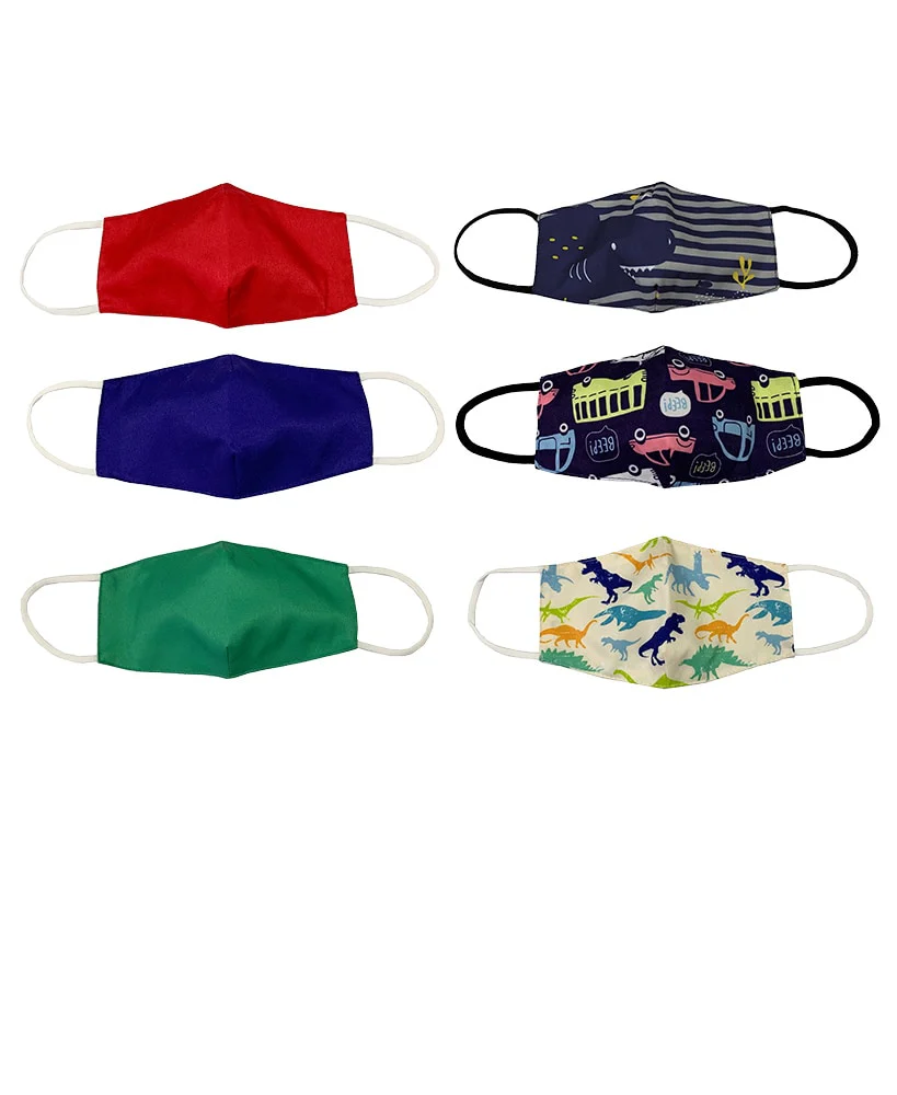 Sets of 6 Adjustable Face Masks for Kids - Image 2