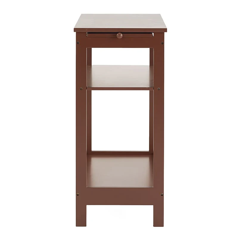 Side Table with Extension Shelf - Image 13