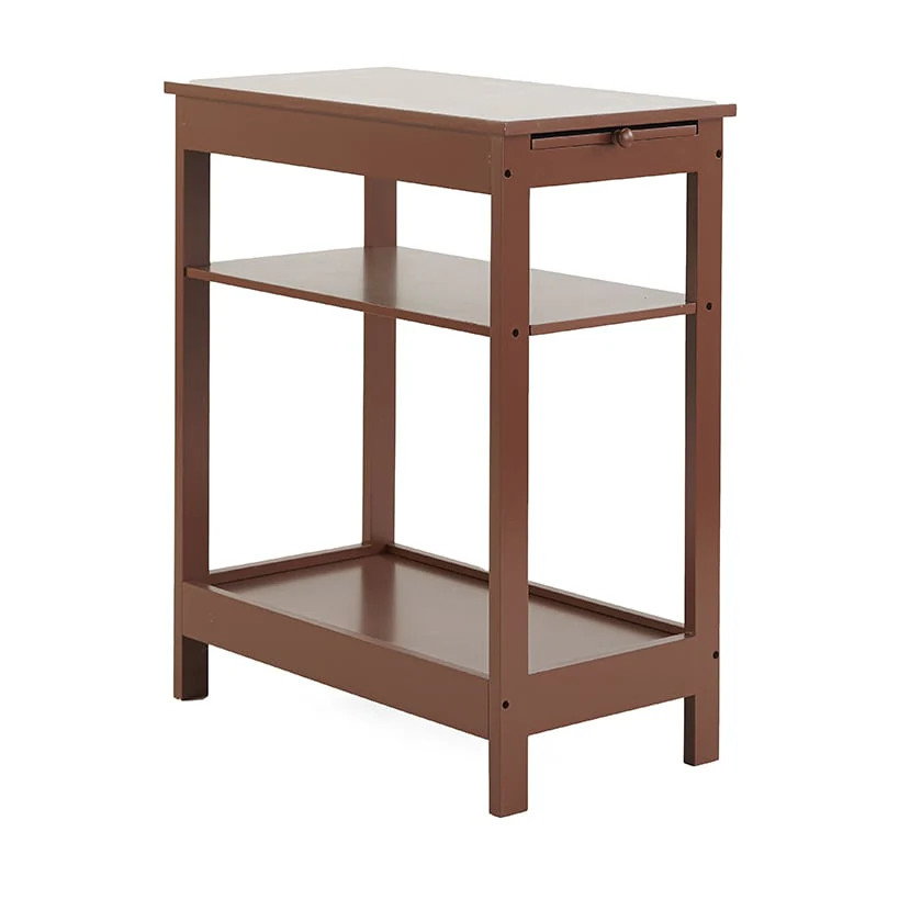 Side Table with Extension Shelf - Image 14