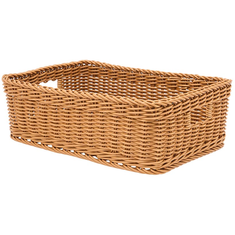 Sienna Shallow Woven Baskets - Image 4