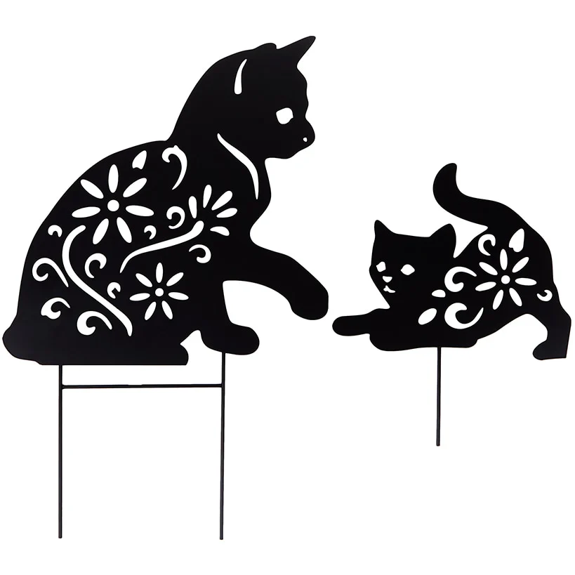 Silhouette Animal Stake Cat or Dog - Image 5