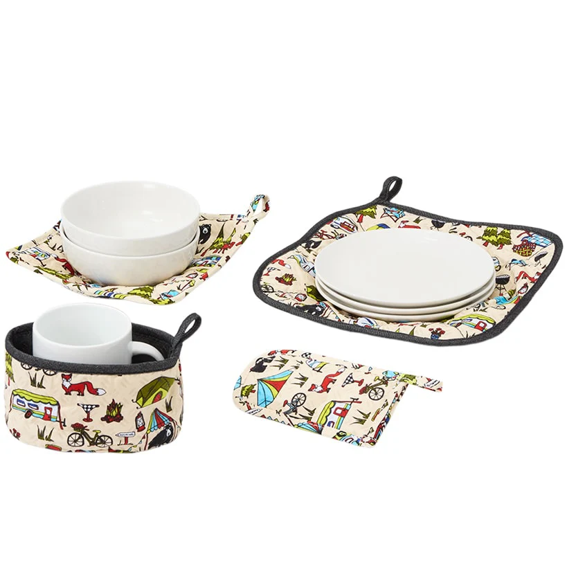 Sili Cozies Pot and Bowl Holders - Set of 4