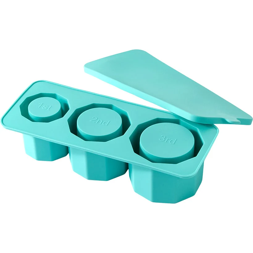 Silicone Cylinder Ice Cube Tray for Tumblers - Image 2