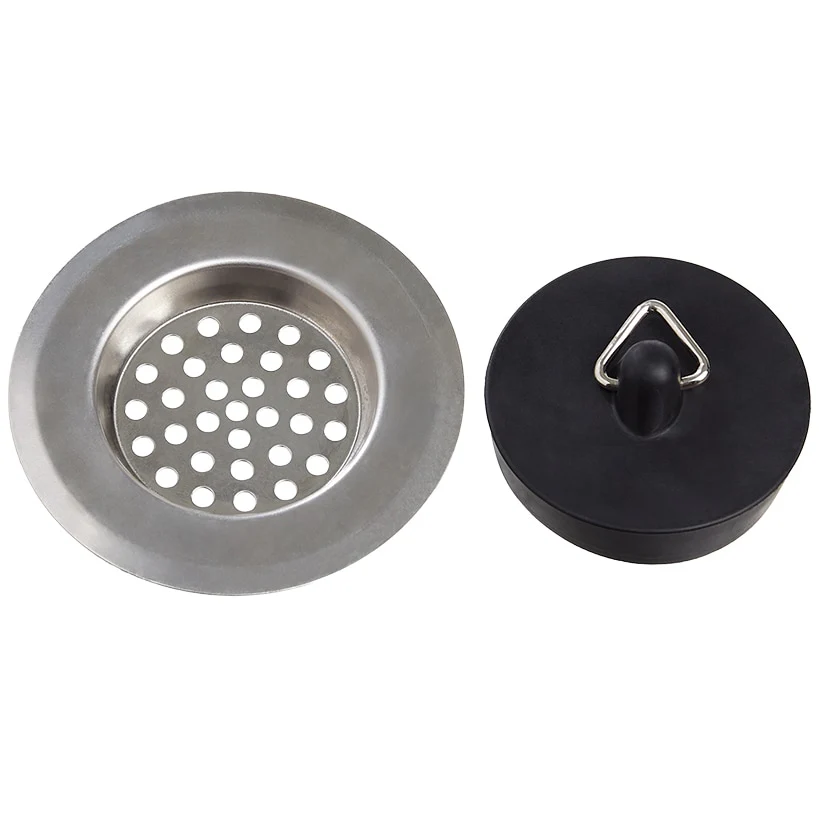 Sink Strainer and Stopper 2-Pc