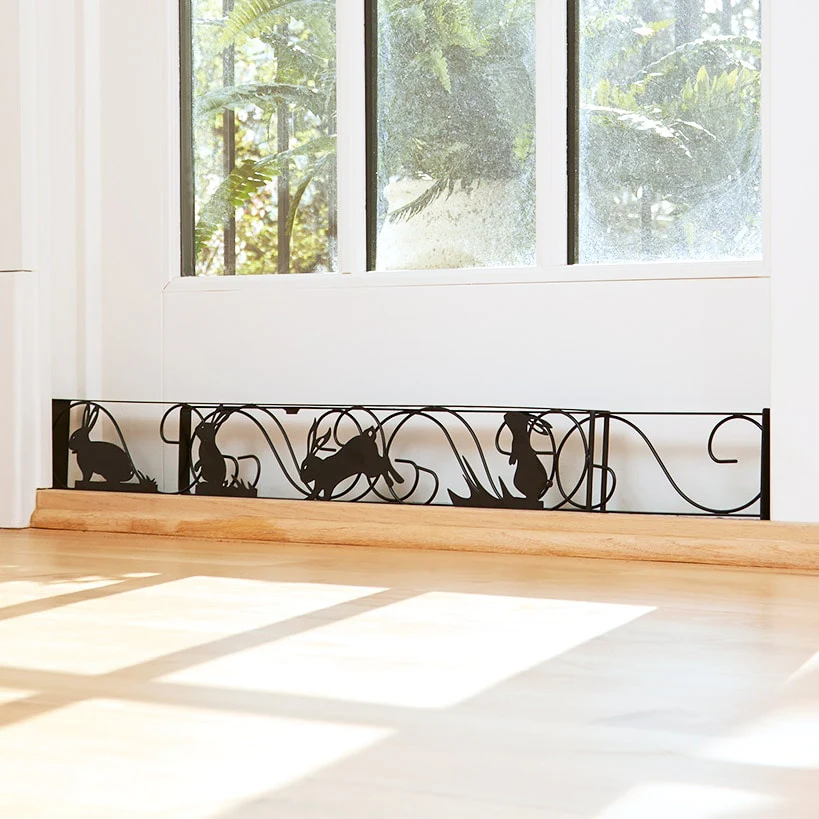 Sliding Door Lock with Decorative Bunny Design Expands 26" to 41" - Image 4