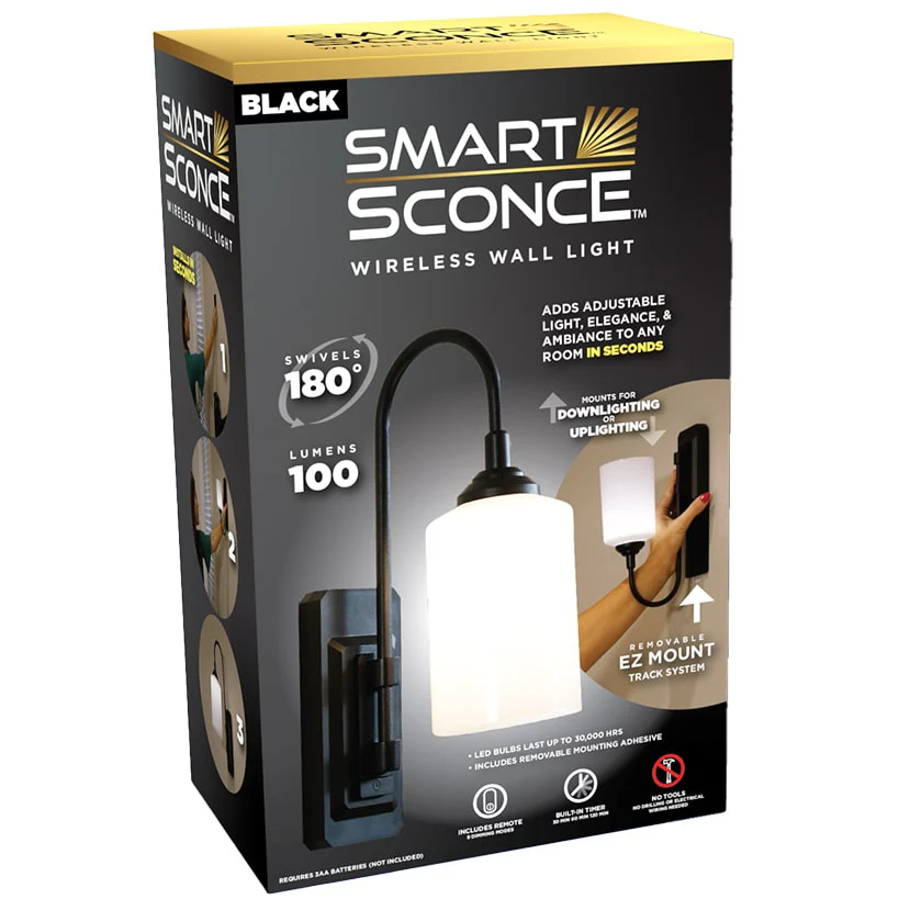 Smart Sconce™ Dimmable Wireless Wall Light With Remote - Image 11