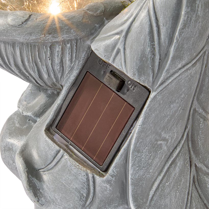 Solar Gnome Garden Statue - Image 4