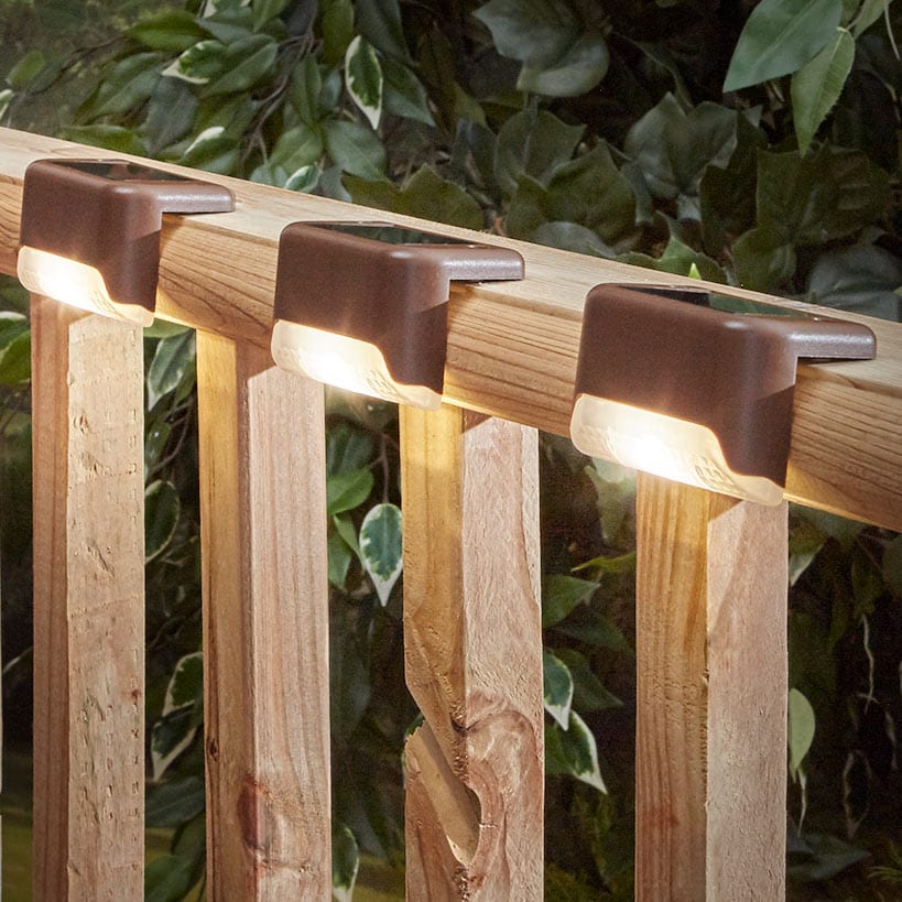 Solar LED Deck Lights Set of 3 - Image 3
