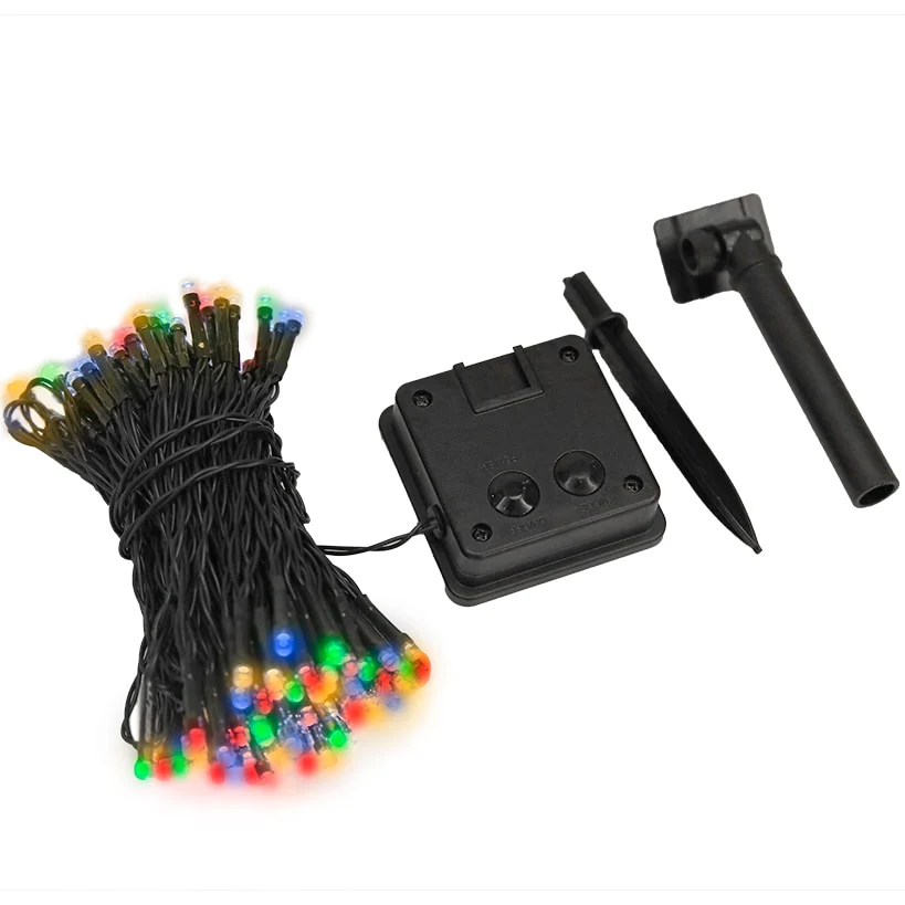 Solar Powered String Lights Outdoor Multi Color - Image 2