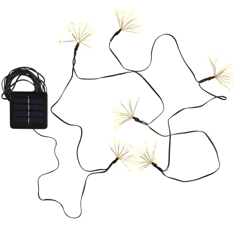 Solar Starburst String Lights With 8 Light Modes - Image 5