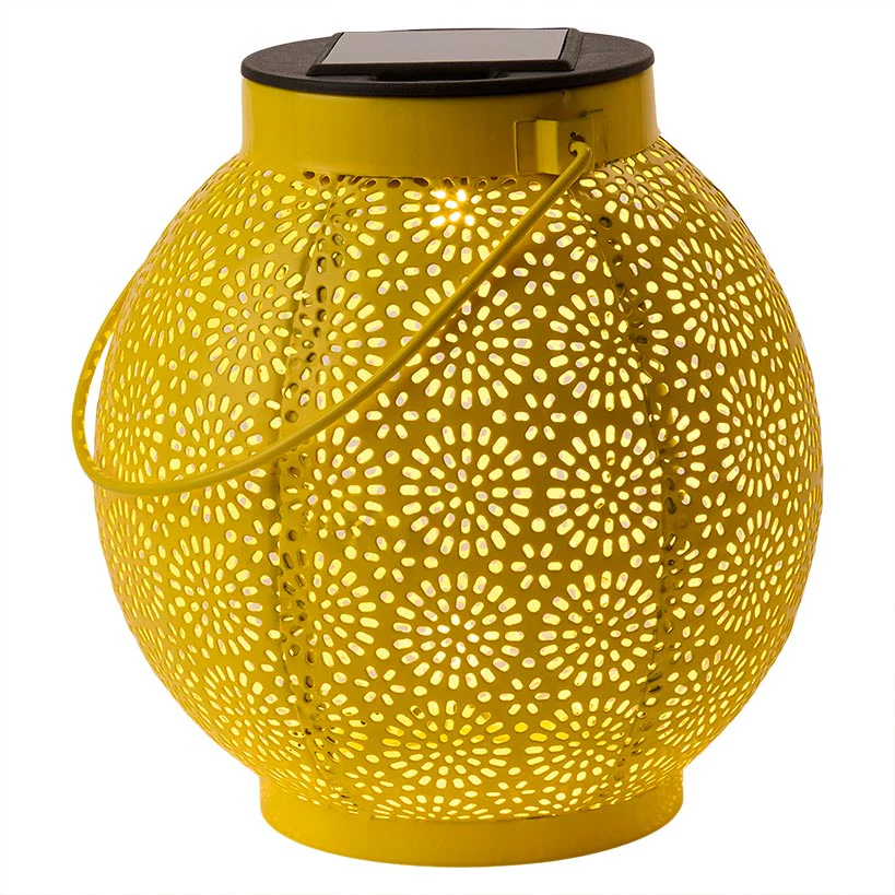Solar Sunburst Shadow Cast Hanging Lantern - Image 10