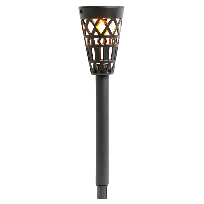 Solar Torch with Hanger or Garden Stake-Set of 6 - Image 2