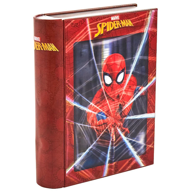 Spider-Man or Mandalorian Licensed 300-Pc. Puzzle in Book Tin - Image 3