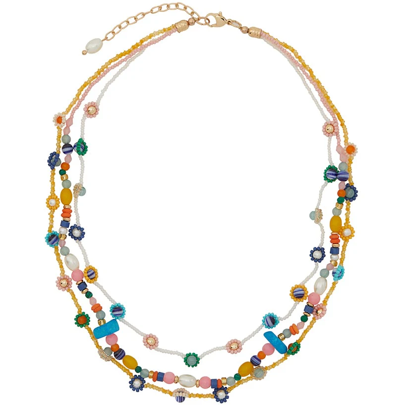 Spring Flower Beaded Jewelry - Image 4