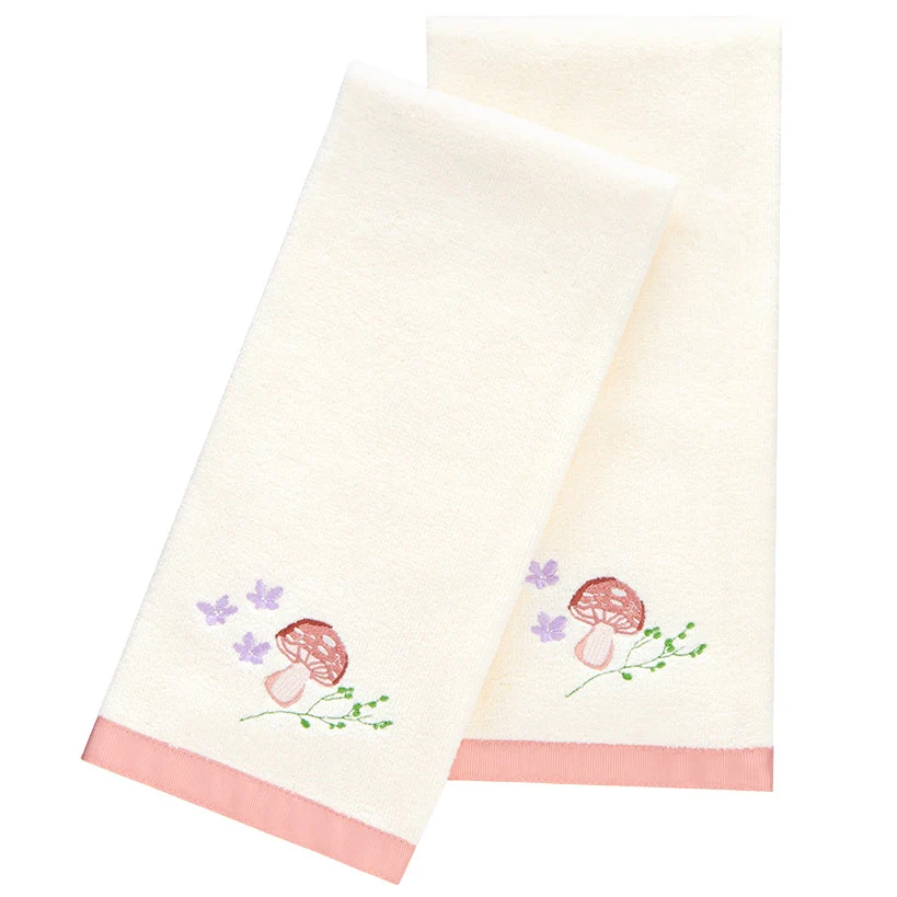 Spring Mushroom Shower Curtain, Bath Rug, Hand Towels, Valance or Hooks - Image 9