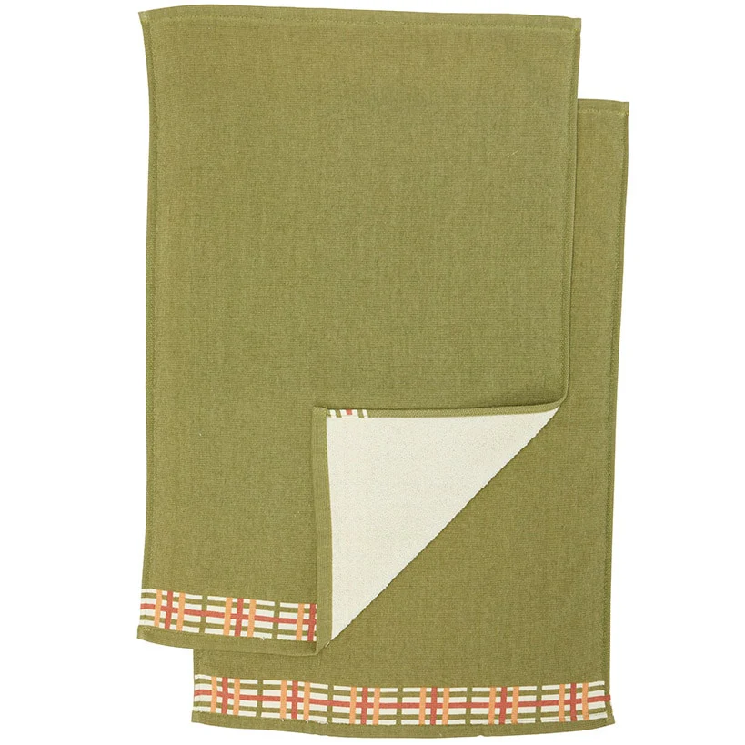 Spring Plaid Hand Towels Set of 2 - Image 4