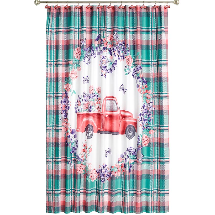 Spring Truck Shower Curtain or Valance - Image 4