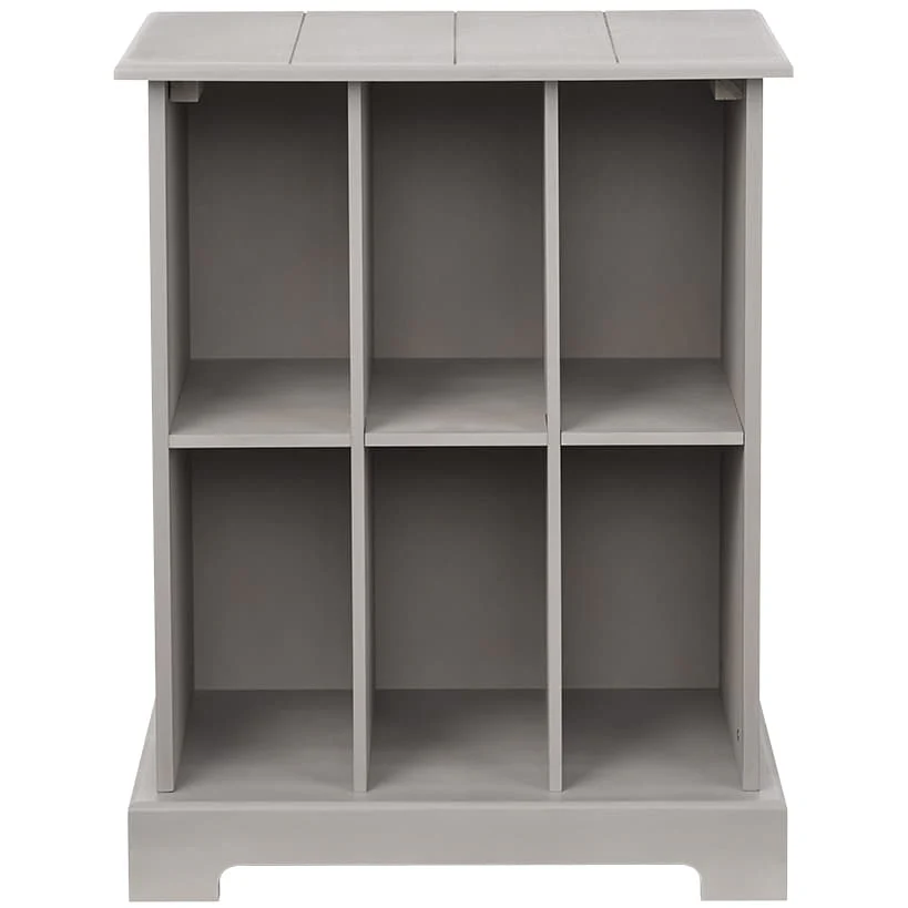Square Country Style Accent Table with Storage 19"W x 15"D x 24"H - Image 4